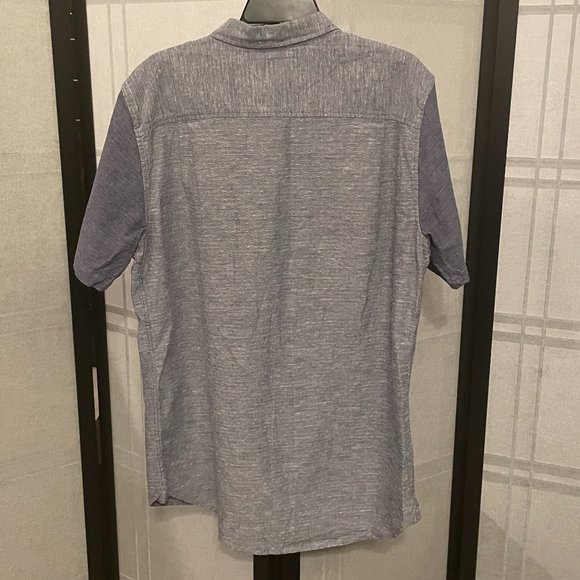 Men's Modern Amusement Short Sleeve Button-Down Shirt - Picture 7 of 7